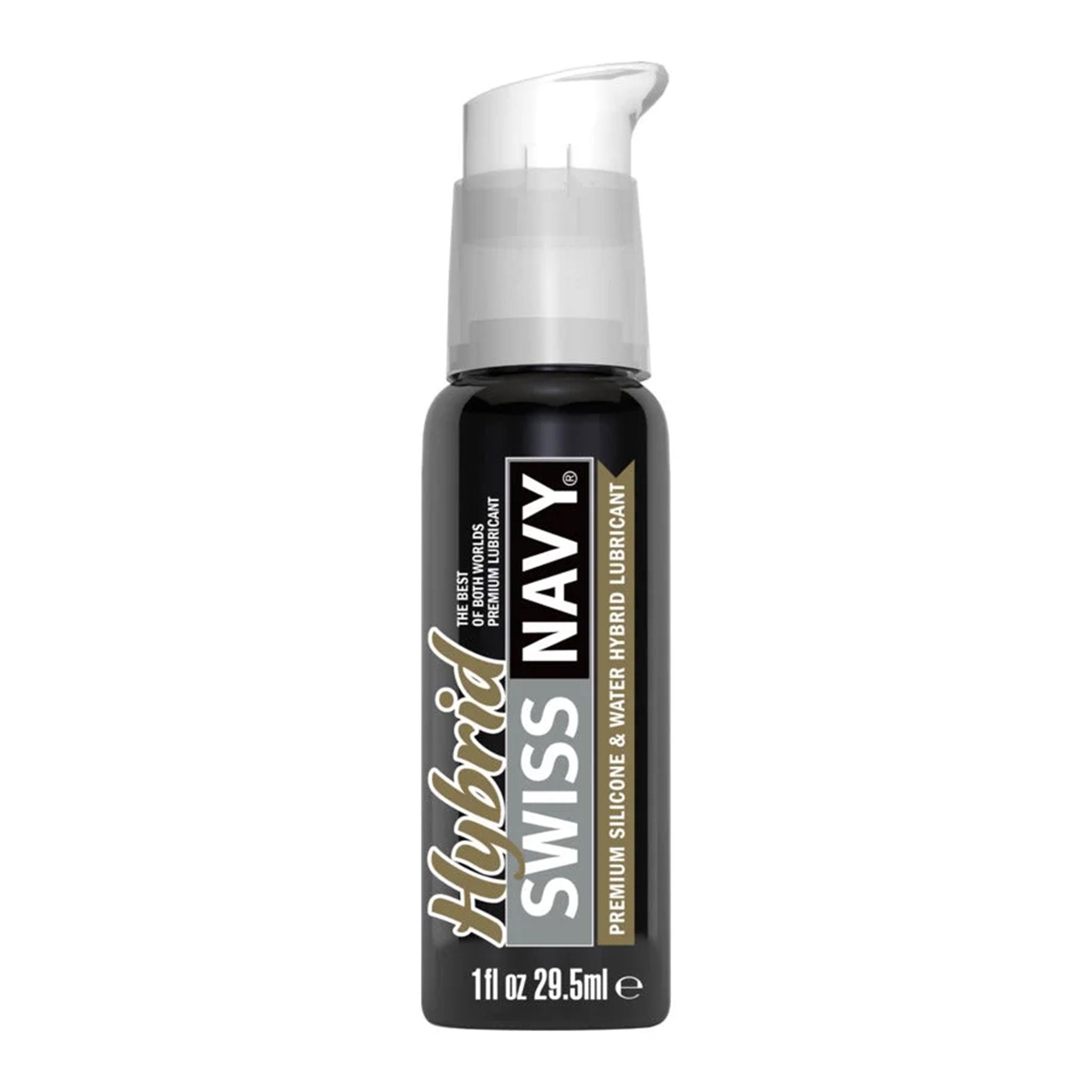 Lubricant lube silicone water-based hybrid personal blend swiss-navy