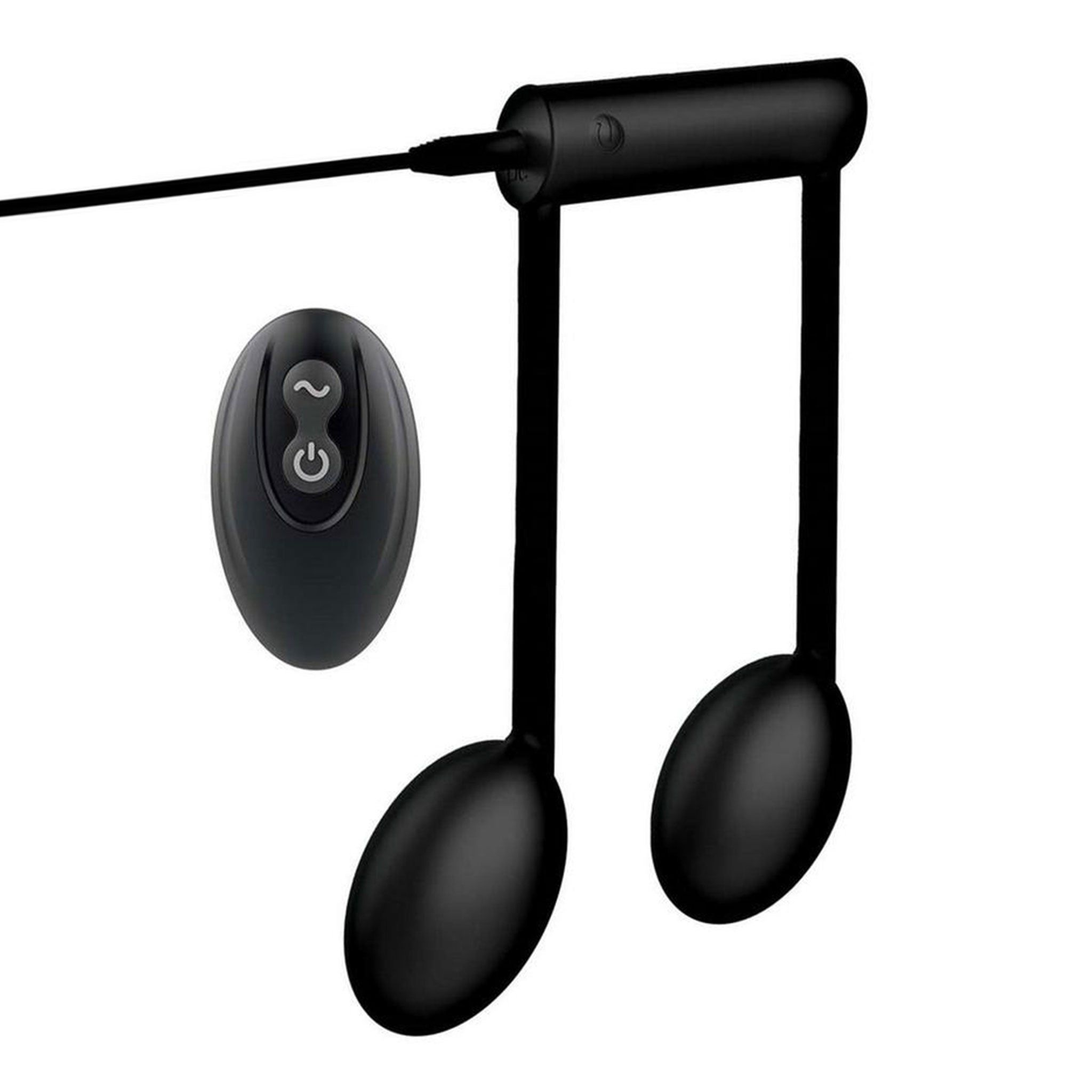 Silicone vibration vibrator vibe ben-wa balls clit clitoral clitoris stimulator stimulation dildo dong remote control adult toys black