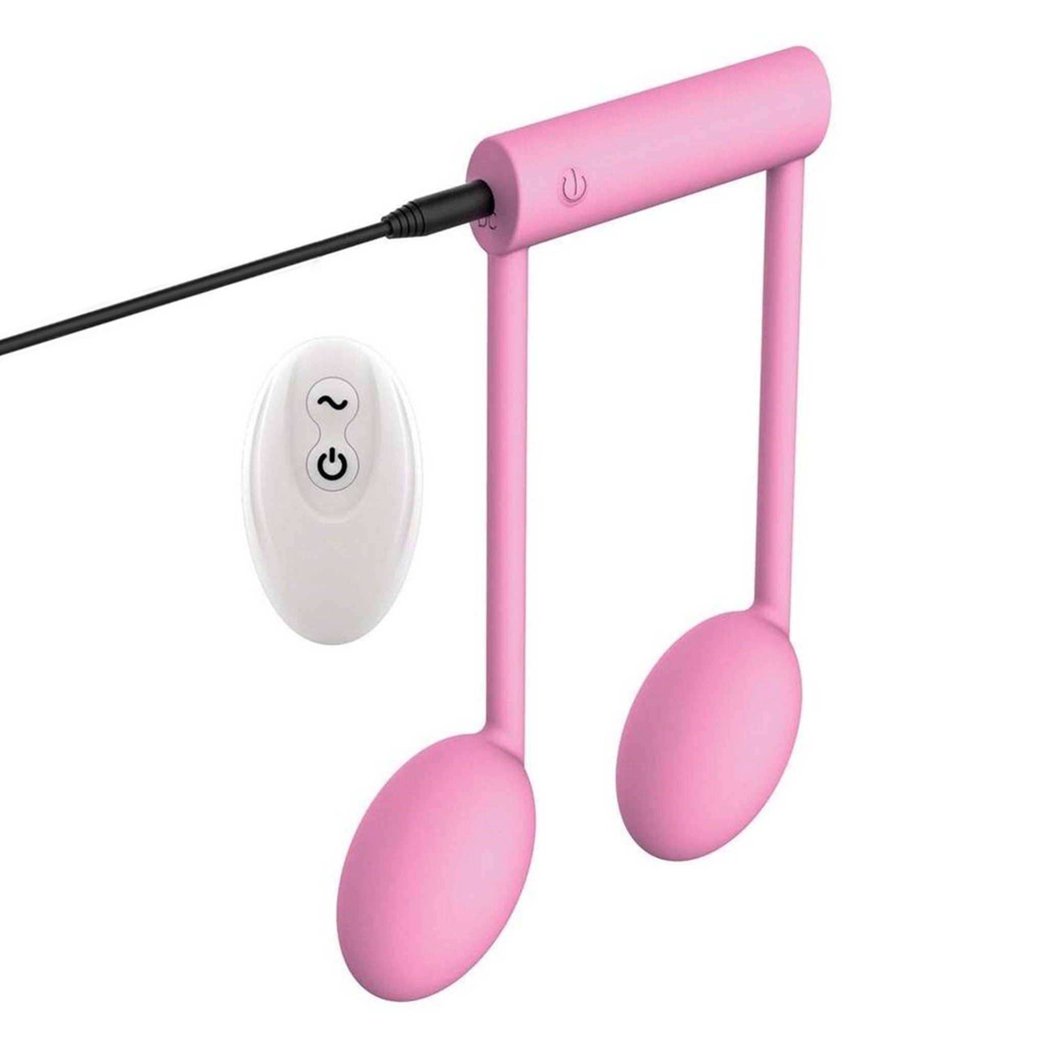 Silicone vibration vibrator vibe ben-wa balls clit clitoral clitoris stimulator stimulation dildo dong remote control adult toys pink