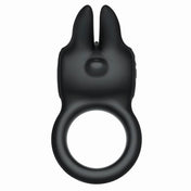 Silicone cock ring cockring cock-ring cnb c-ring cock&ball cock-and-ball rabbit vibrator vibration vibrating vibe clit clitoral clitoris stimulation stimulating stimulator couples holiday gifts valentines adult-toys black