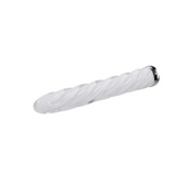 Glass Vibrator | Tapered tip and twisting textures with 10 speeds & rhythms