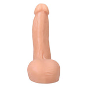 TPE TPE-blend ultraskyn dildo dong dual-density sculpted molded realistic veiny nonvibe non-vibe nonvibrating non-vibrating suction-cup vac-u-lock strapon harness-compatible O-ring pornstar porn-star adult-toys vanilla the-flesh-mechanic