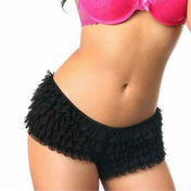 Ruffle Cheeky Shorts With Bow