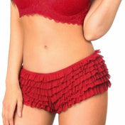 Ruffle Cheeky Shorts With Bow