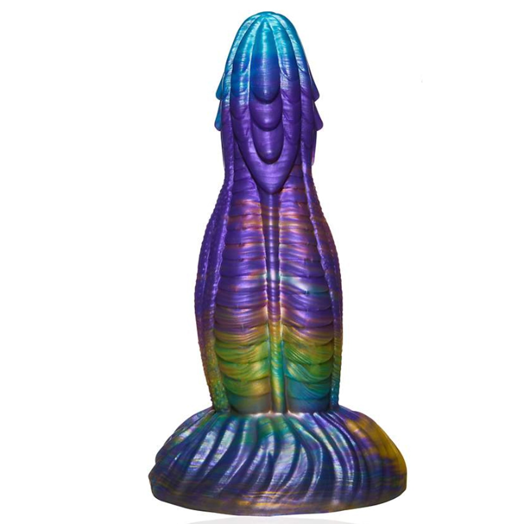 Stardust Orion's Orgasm Silicone Dildo with Suction Cup 9in - Multicolor
