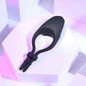 Zolo vibrating silicone lasso cock ring, adjustable cock ring, vibrating lasso ring