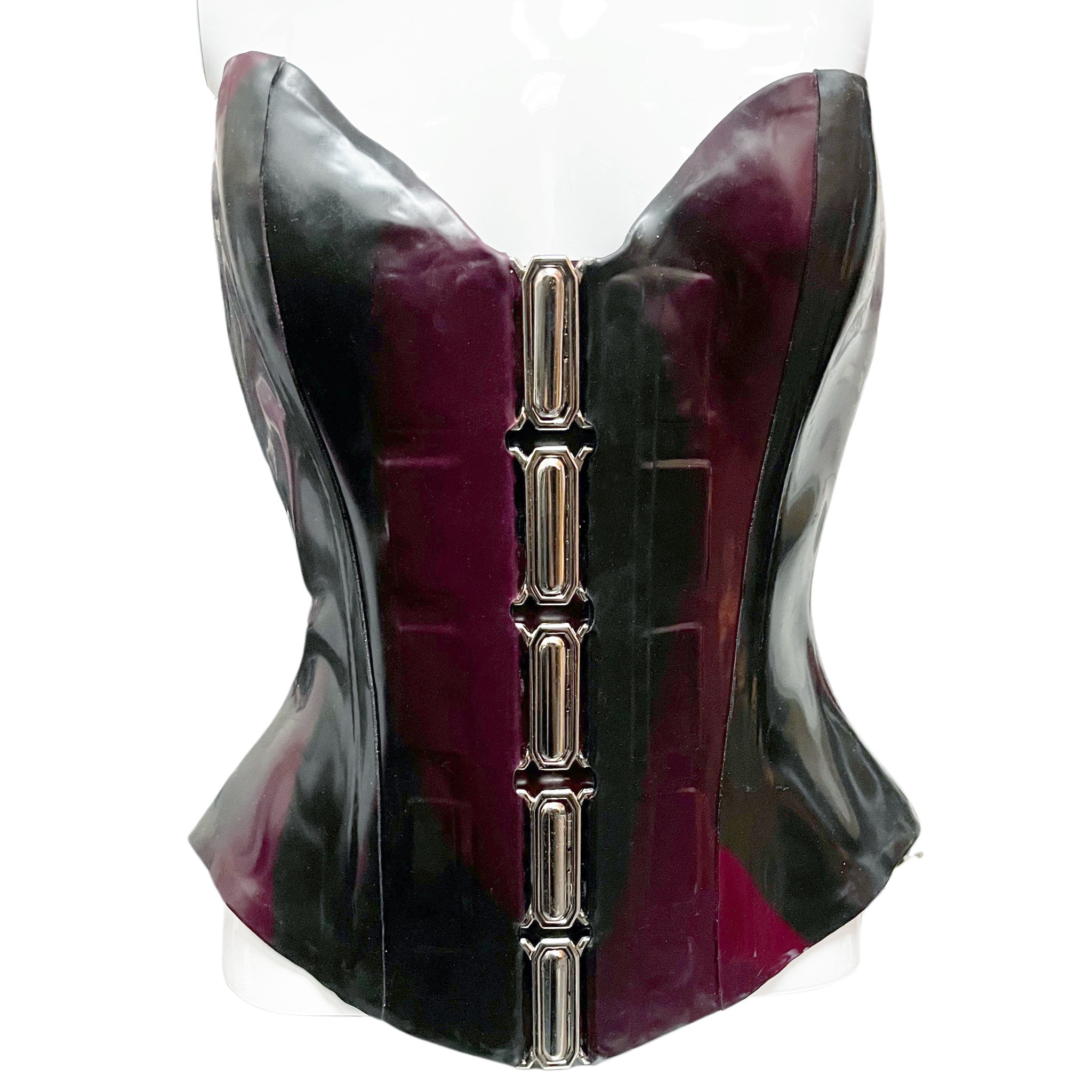 Victorian Marbled Latex Corset