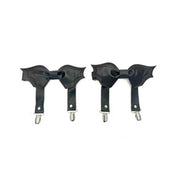 Double Layer Bat Wings Leg Garters 2 pc Set O/S