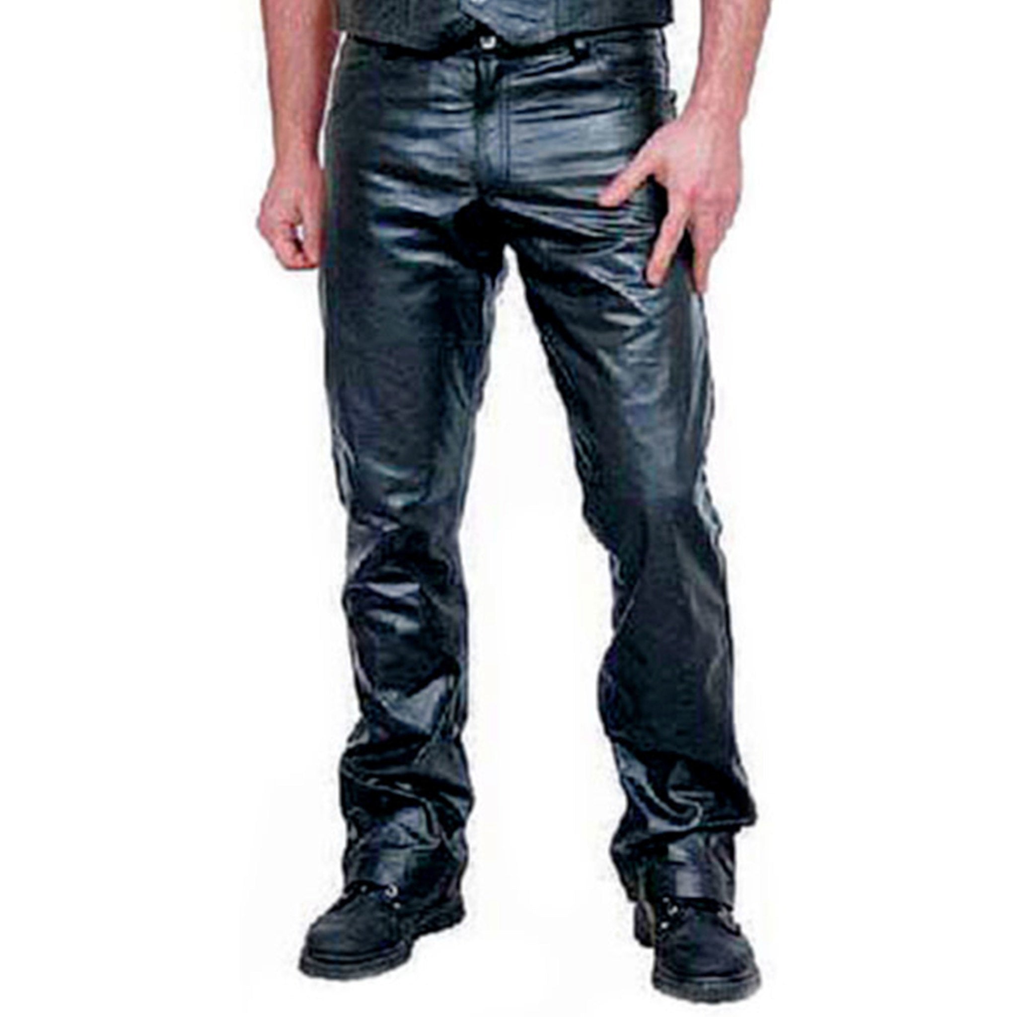 Premium Leather 501 Style Pants