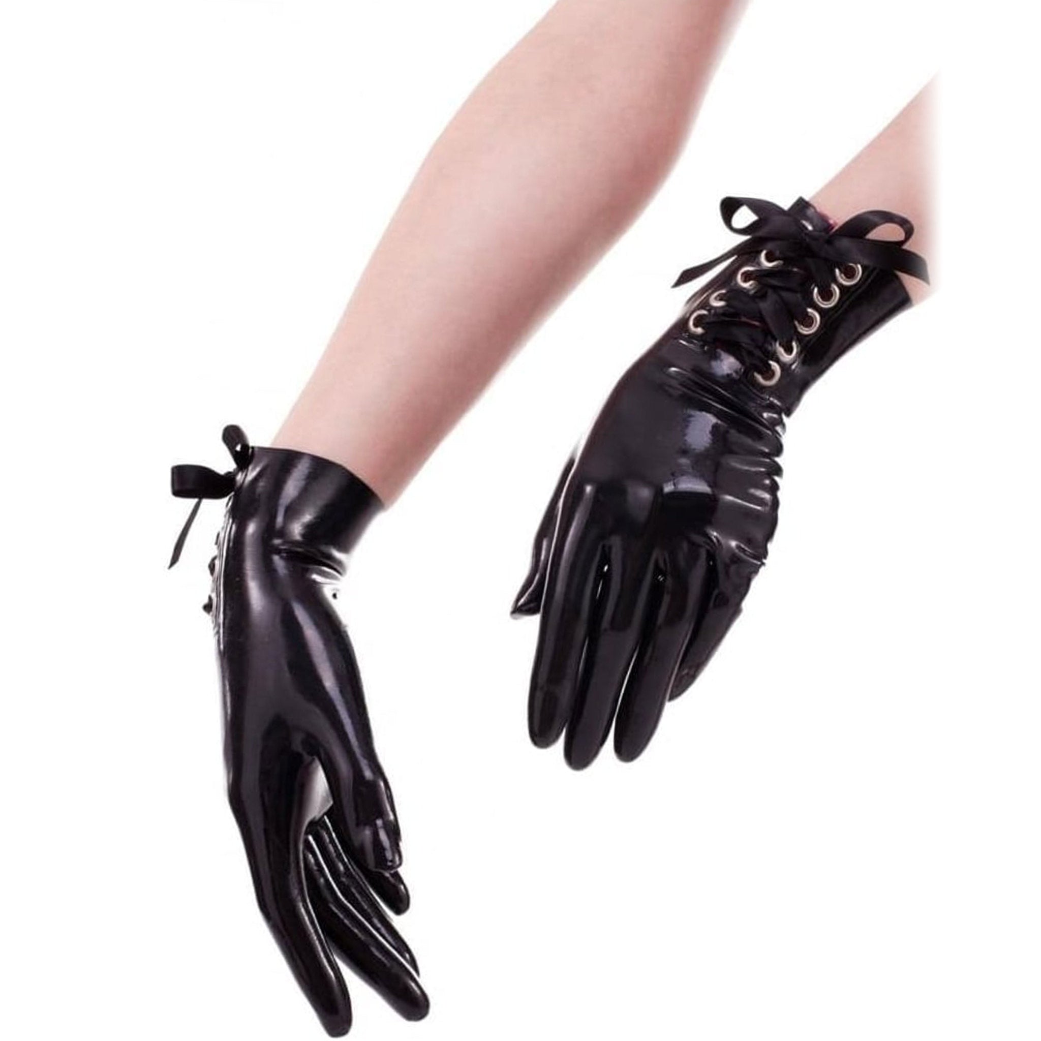 Lace Up Wrist Gloves