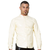 Mens Latex Dress Shirt