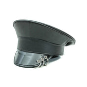 Pierced Brim Police Hat