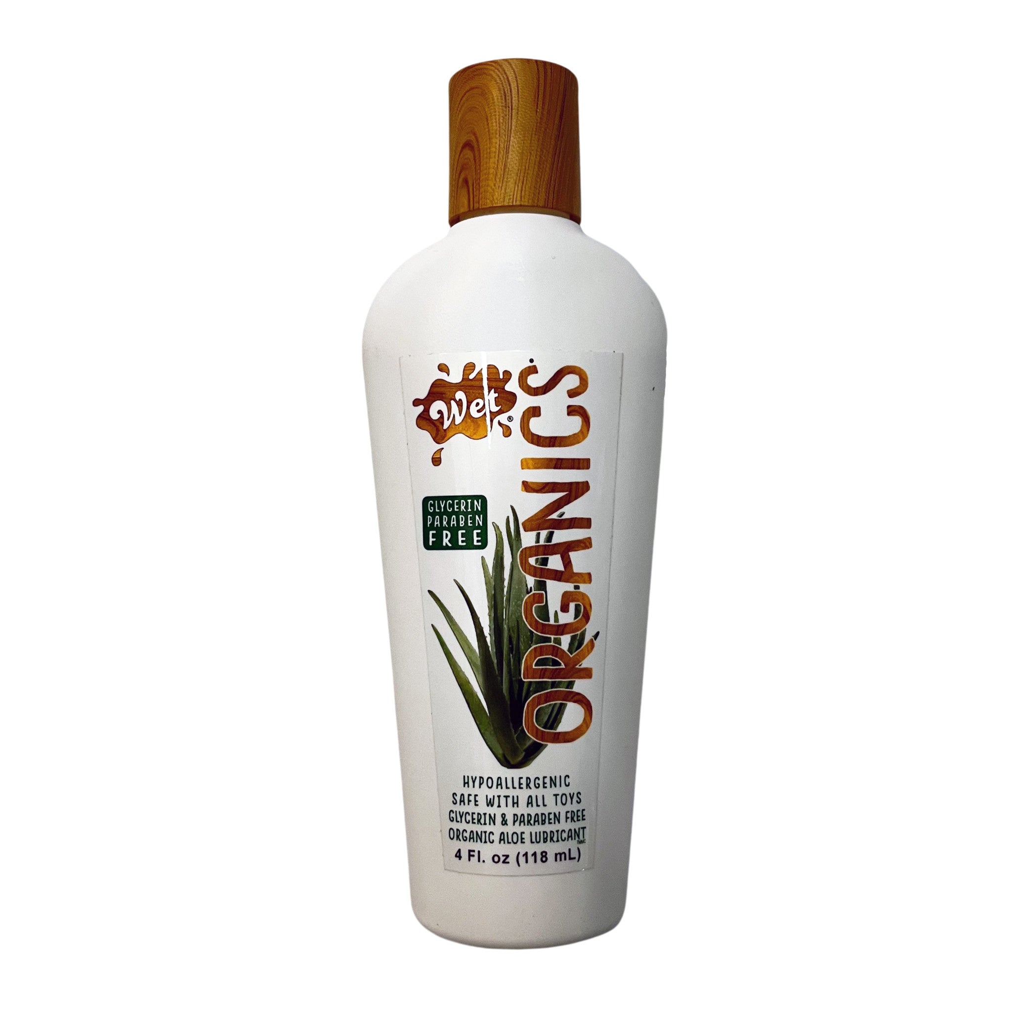 4.0 Oz Wet Organics Hypoallergenic Aloe Lubricant – Fetish Factory