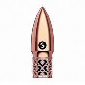 Royal Gems Glitter Rechargeable Crown Jewel Bullet with sparkling glitter finish and USB rechargeable feature.