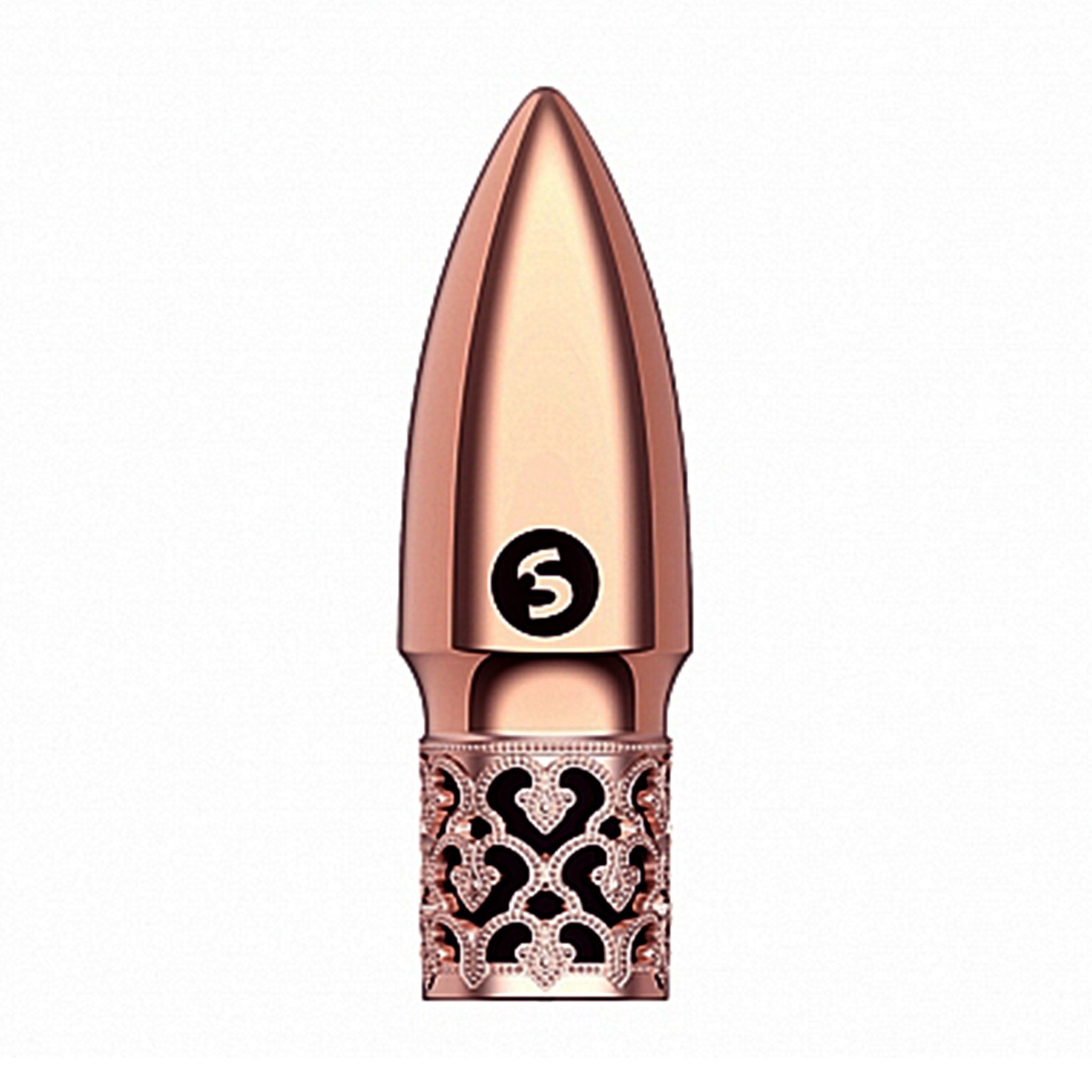 Royal Gems Glitter Rechargeable Crown Jewel Bullet with sparkling glitter finish and USB rechargeable feature.