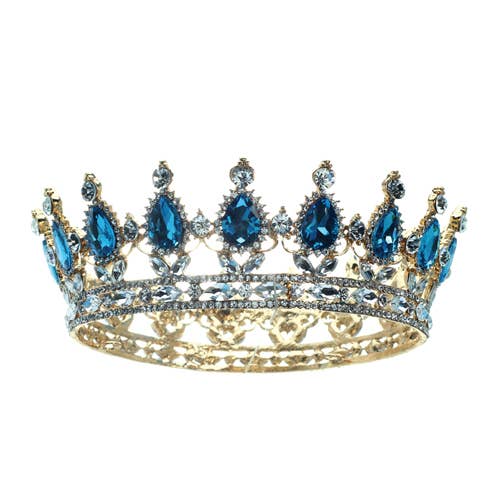 Silver Tiara w/ Silver Gemstones