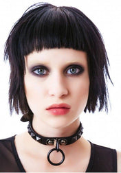 STUDDED BONDAGE CHOKER