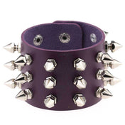 Gothic Punk Stud PU Bracelet