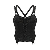 Armor Pleated Corset w/ Straps