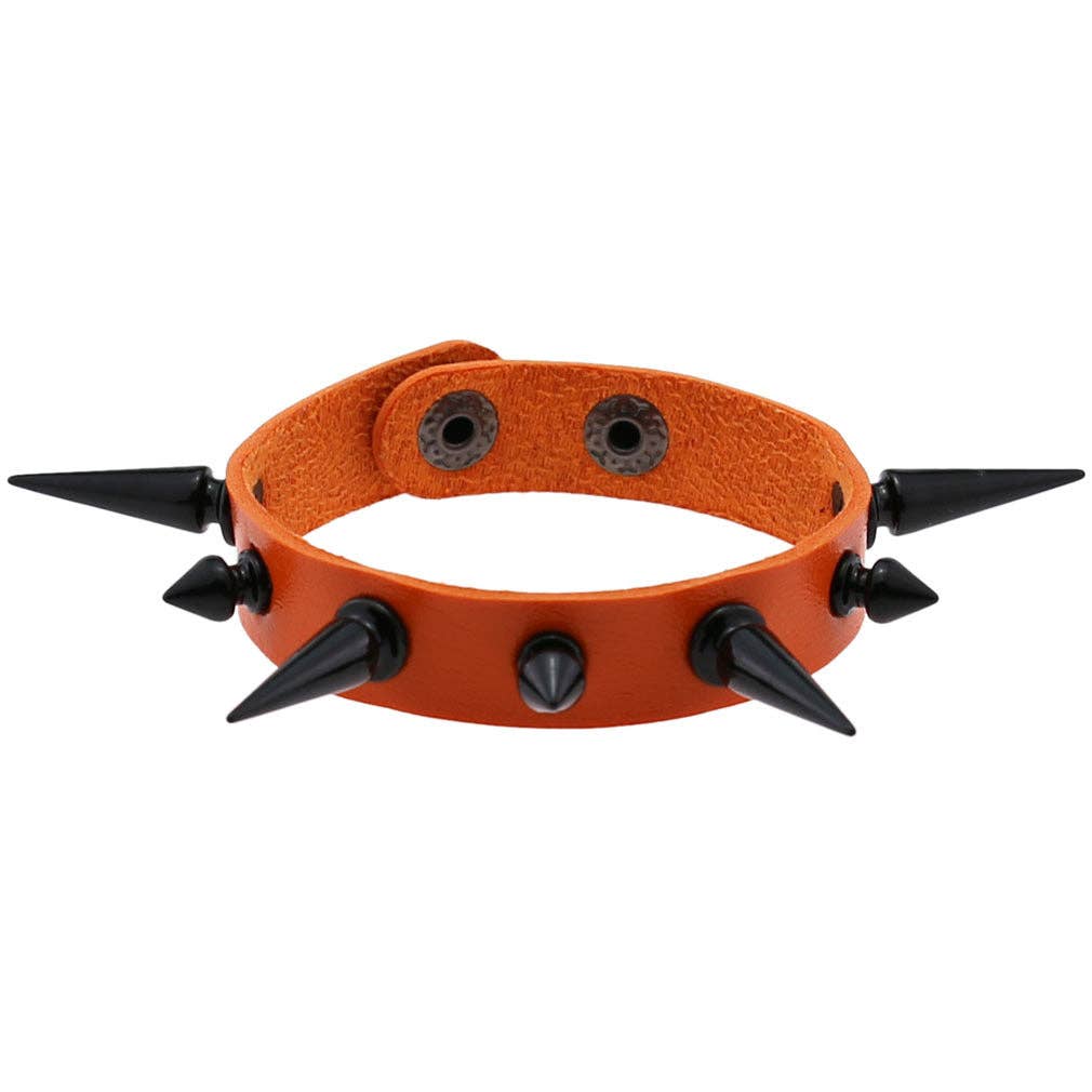 Studded PU Leather Bracelets