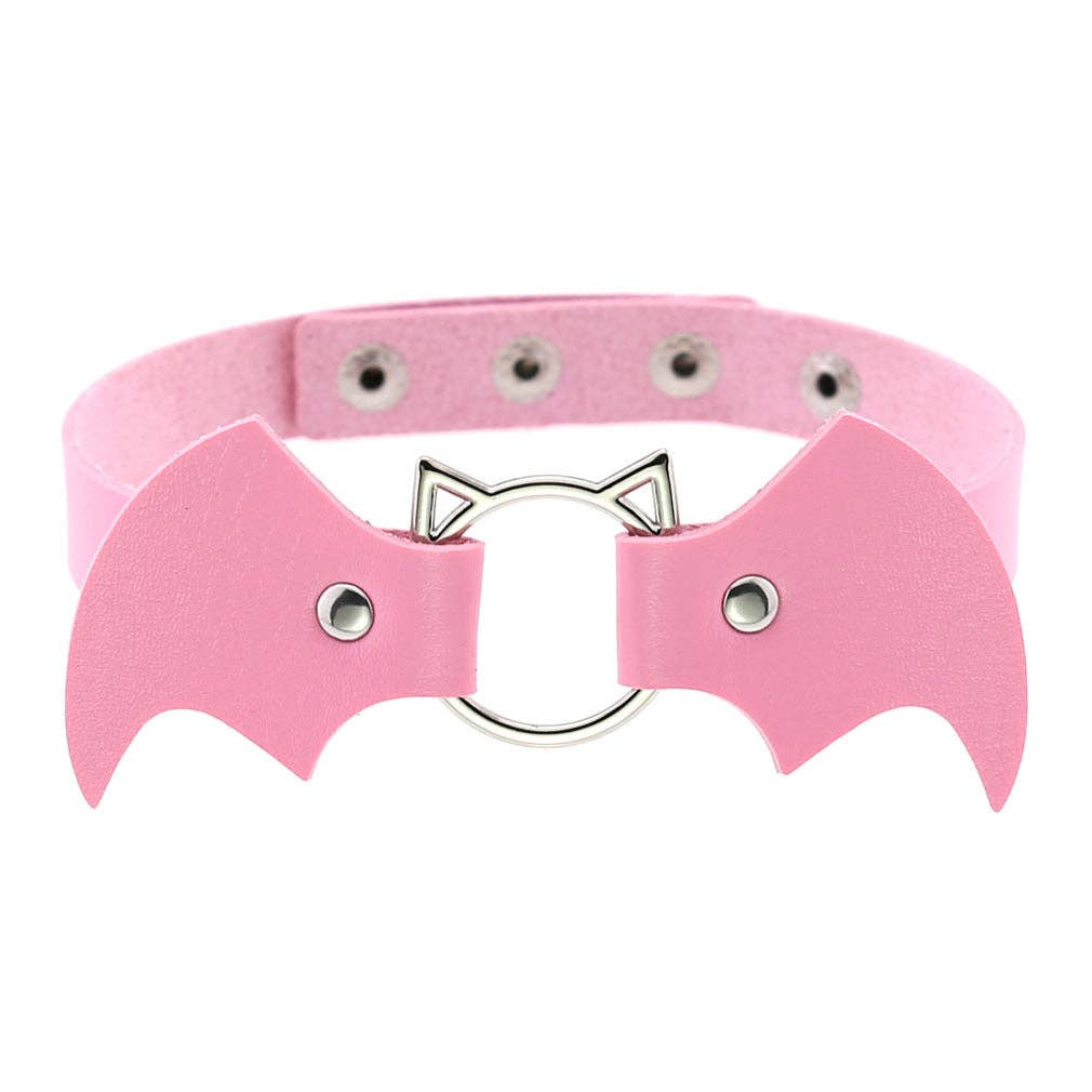 Bat Leather Choker