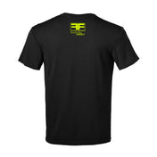 Cotton apparel tops shirts t-shirt tshirt short-sleeve shortsleeve sleeves sleeved crewneck crew-neck ff-logo logo-gear 100%-kinkster keepsake fetish fashion alt-fashion punk goth gothic goth-doll bondage bdsm bdsm-gear kink kinky kinky-gear kinkwear clubwear unisex FFW29 black green neon-green 