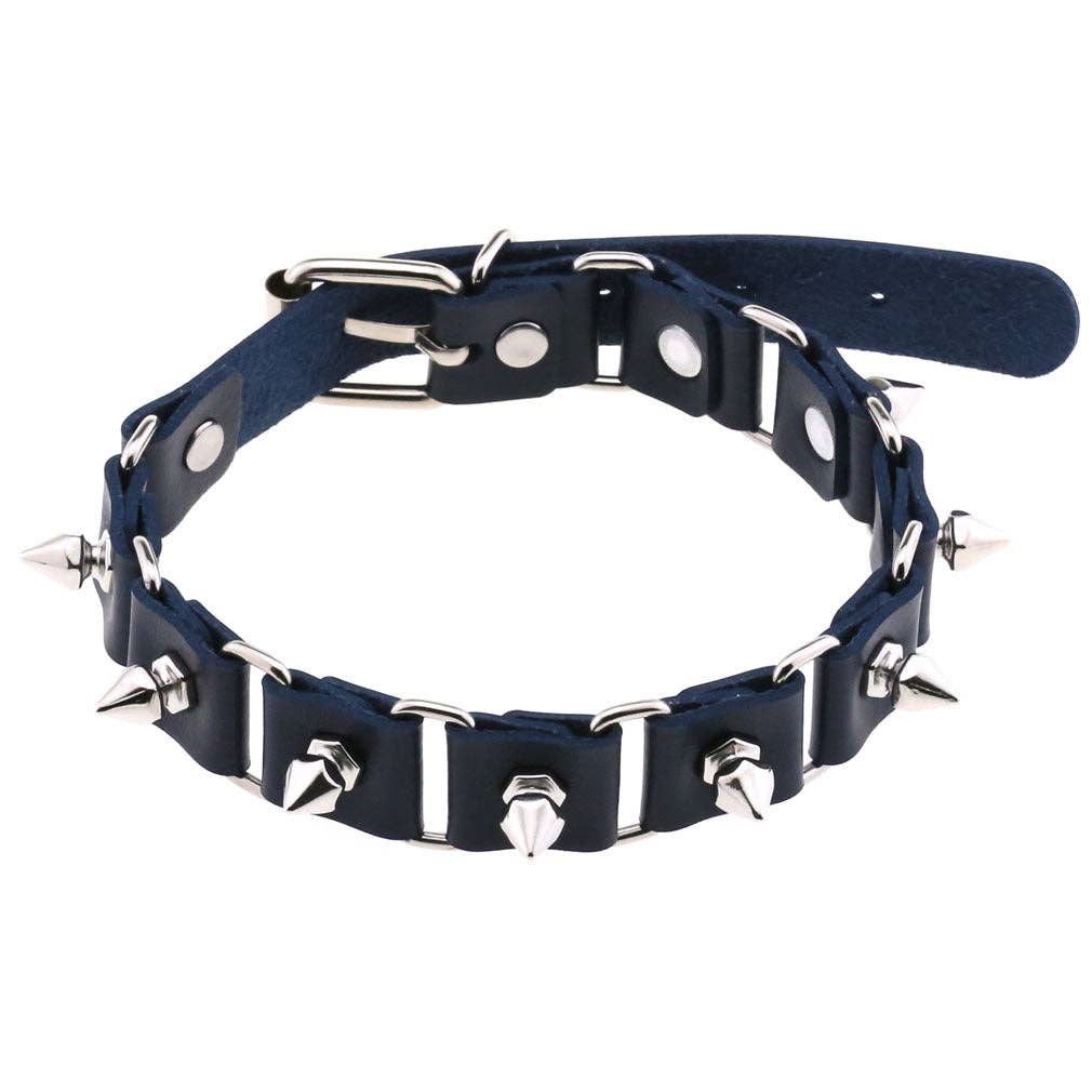 Gothic Statement Choker w/ Studded Design