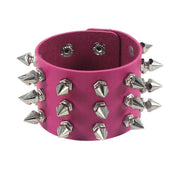 Gothic Punk Stud PU Bracelet