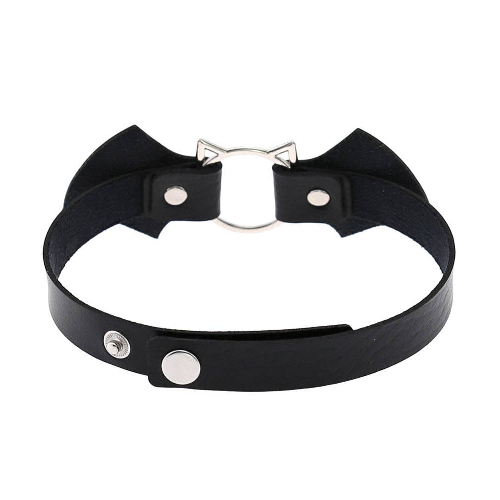 Bat Leather Choker