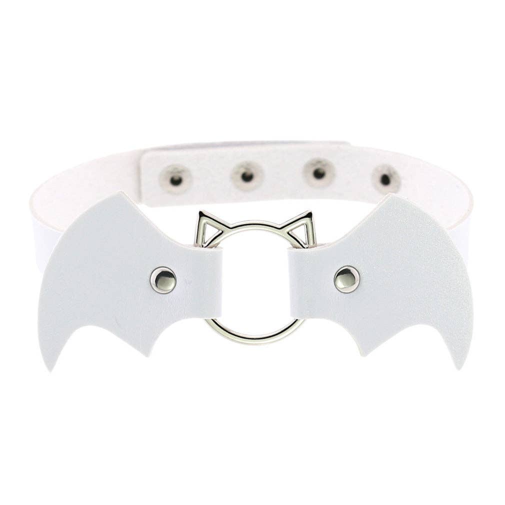 Bat Leather Choker