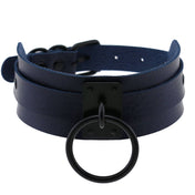 PU Leather Choker w/ Large O-Ring