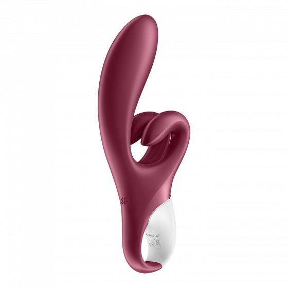 Satisfyer Touch Me Rechargeable Rabbit Vibrator wine dual stimulation G-spot clitoral pleasure silicone waterproof 12 vibration functions ergonomic design intense motors pleasure toy