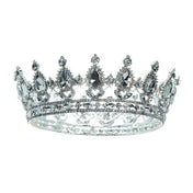 Silver Tiara w/ Silver Gemstones