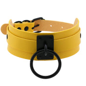 PU Leather Choker w/ Large O-Ring
