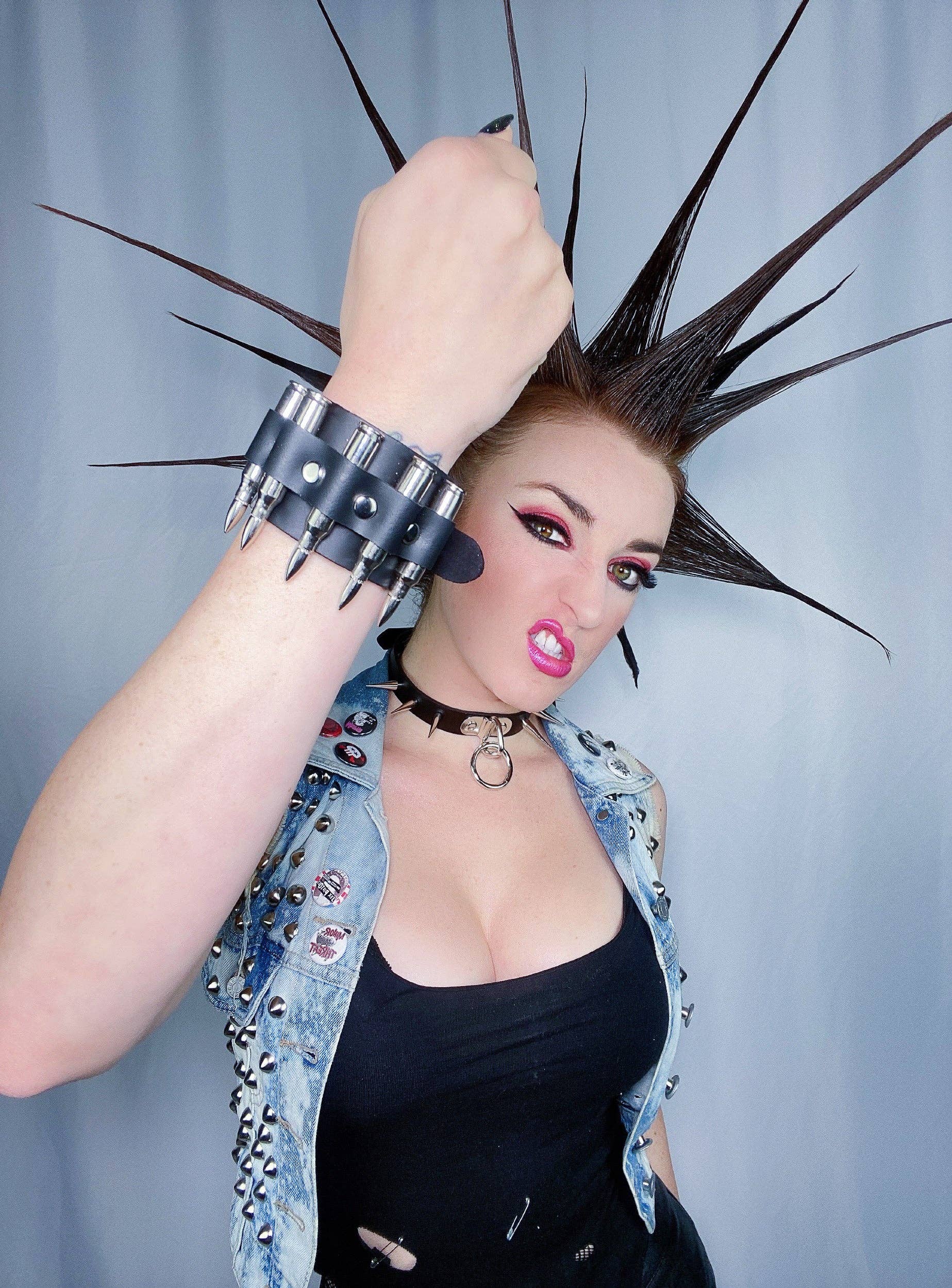 Snap Cuff with Bullets