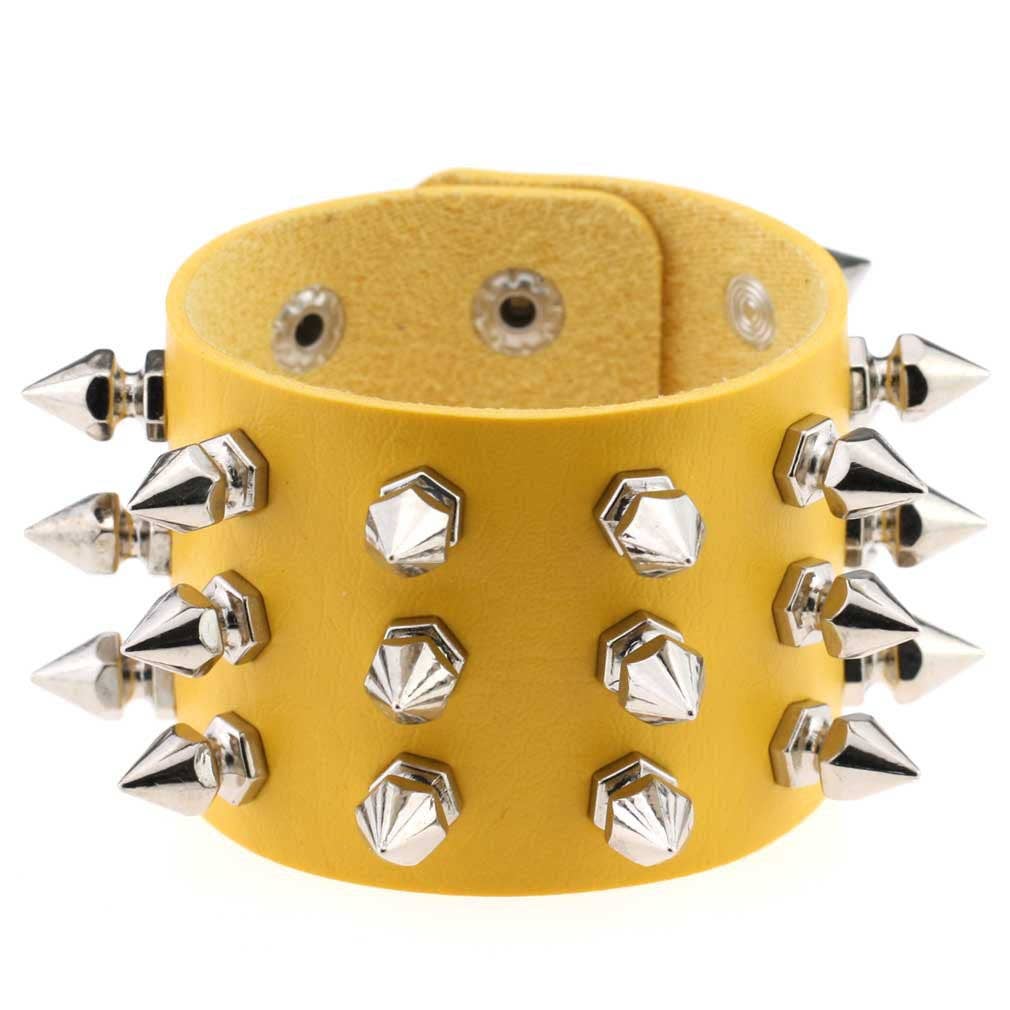 Studded Leather Bracelet