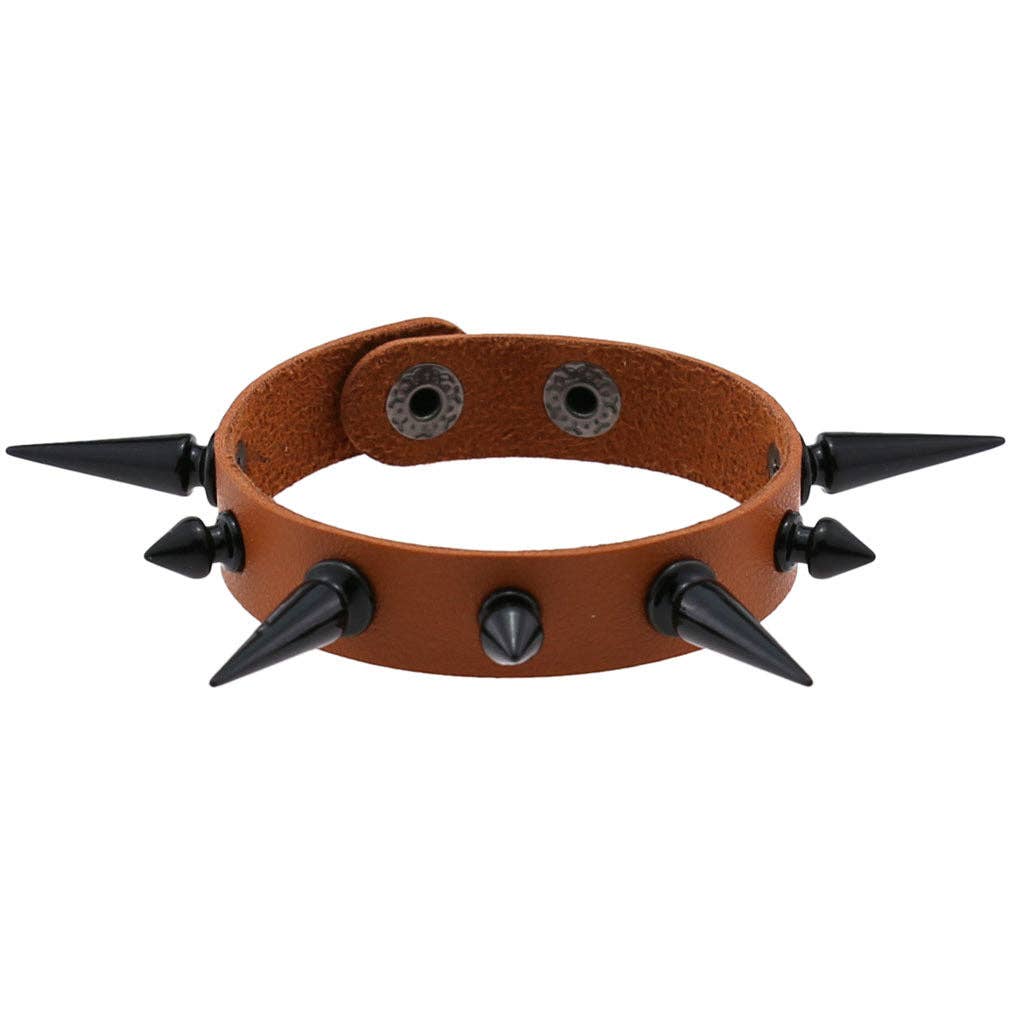 Studded PU Leather Bracelets
