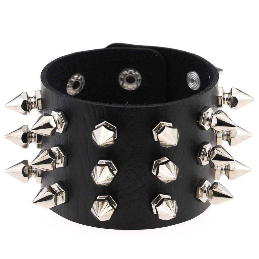 Studded Leather Bracelet