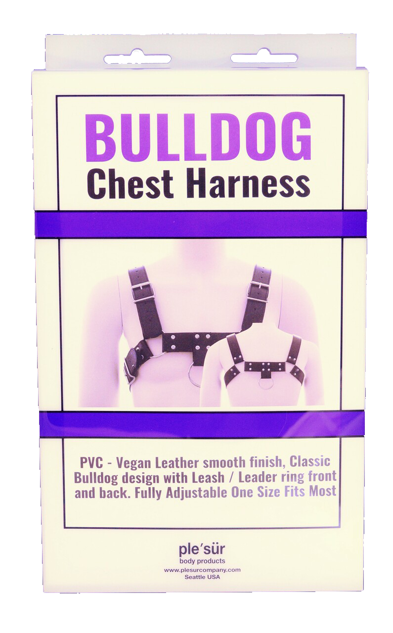 Men's Chest Harness Bulldog Style