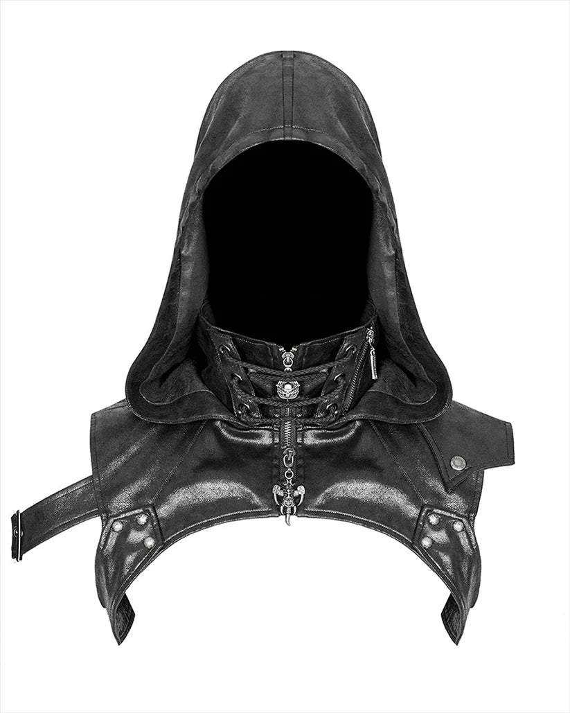 Goth Hooded Shoulder Harness