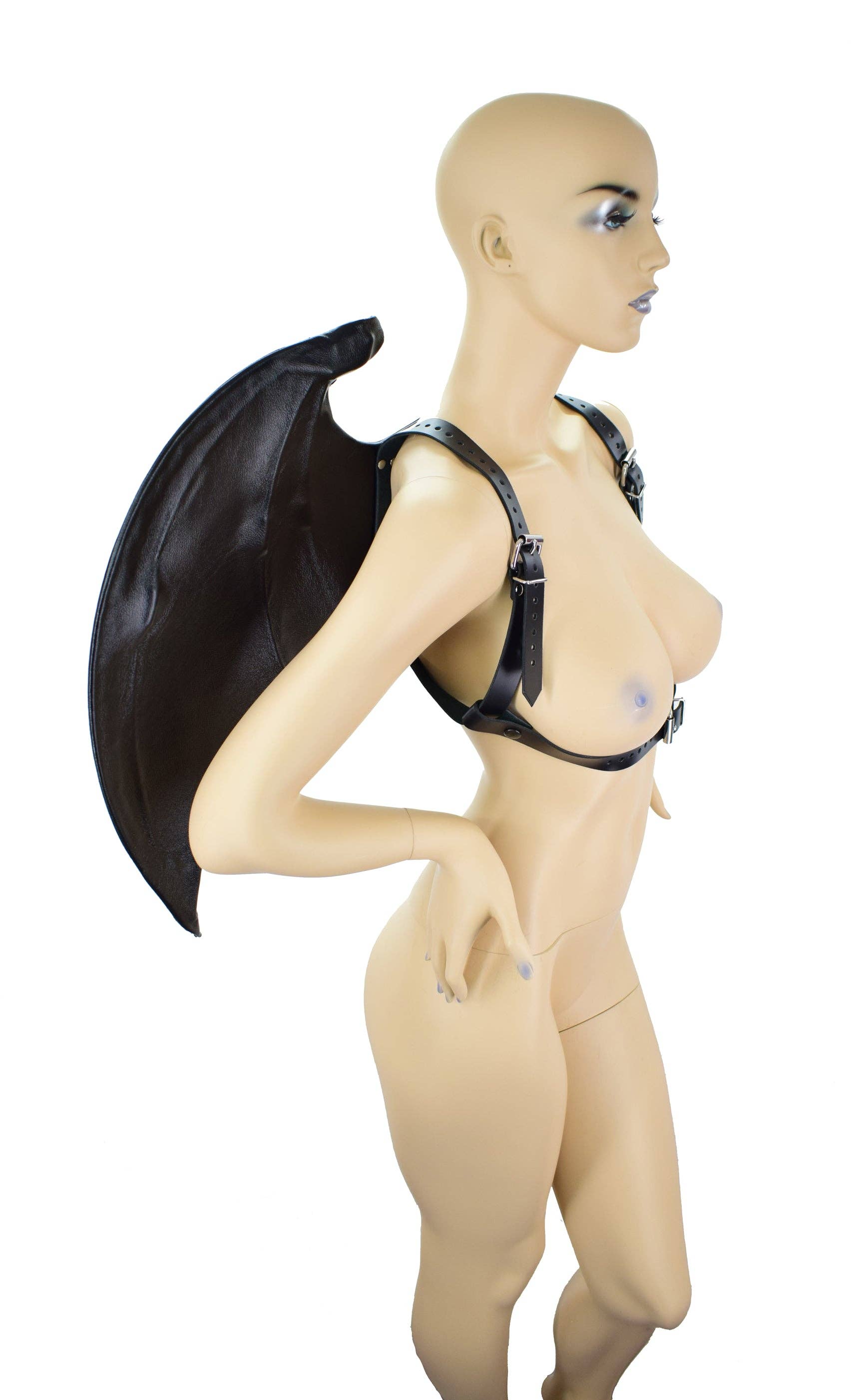 Leather Bat Wings
