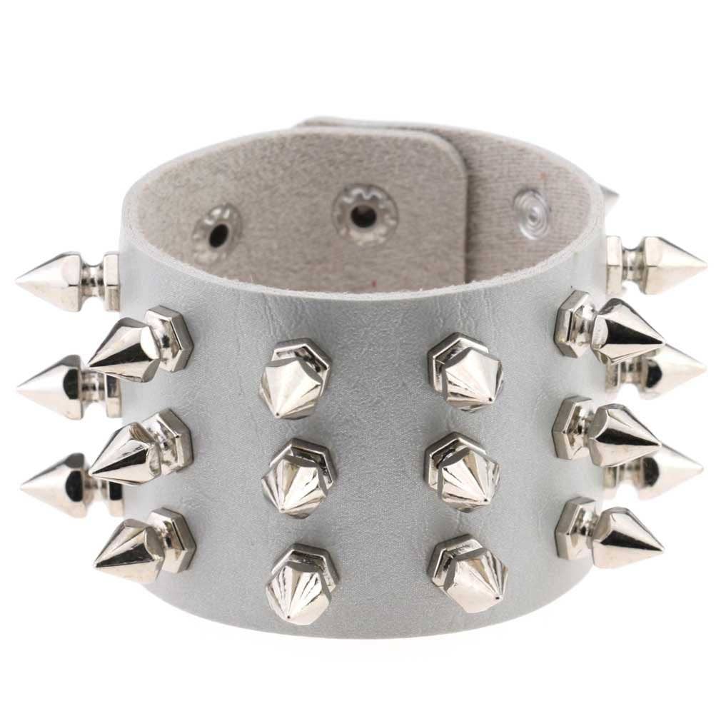 Studded Leather Bracelet