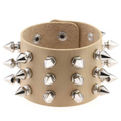 Studded Leather Bracelet