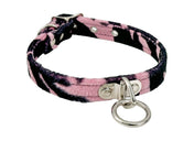 FUZZY LEOPARD BONDAGE CHOKER