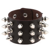 Studded Leather Bracelet
