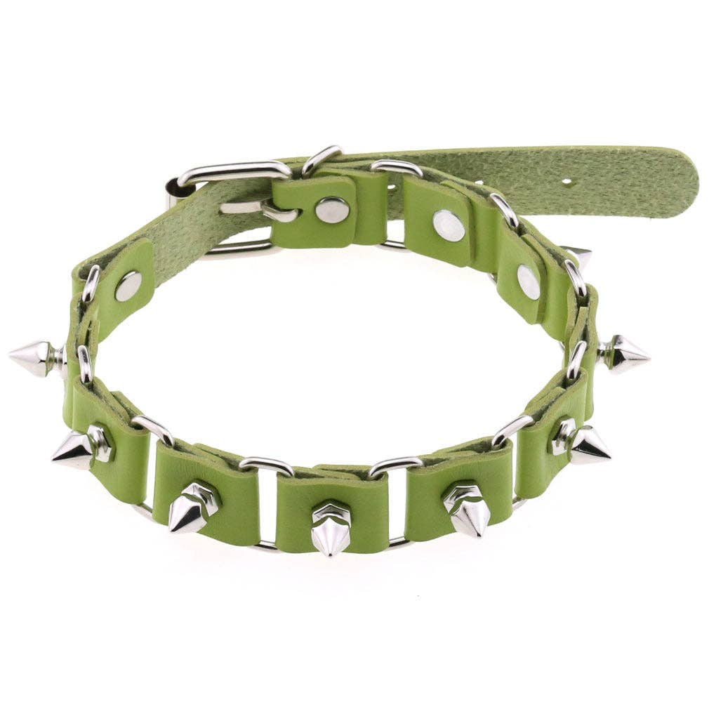 Gothic Statement Choker w/ Studded Design