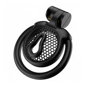 Nylon nylon-resin plastic accessories chastity male-chastity cock cage cock-cage shield-cage cockring cock-ring ring arched-cockring cock&ball cock-and-ball cnb locking lockable magic-lock hexagonal honeycomb honey-comb 3d mini miniature smooth sturdy durable comfortable compact sleek lightweight breathable ergonomic bondage bdsm kink kinky kinky-play kinky-toys adult-toys male masculine masc mens menswear guys dudes femboy fem-boy black