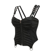 Armor Pleated Corset w/ Straps