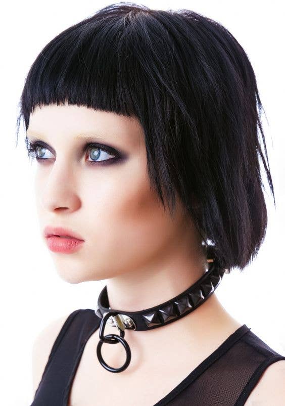 STUDDED BONDAGE CHOKER