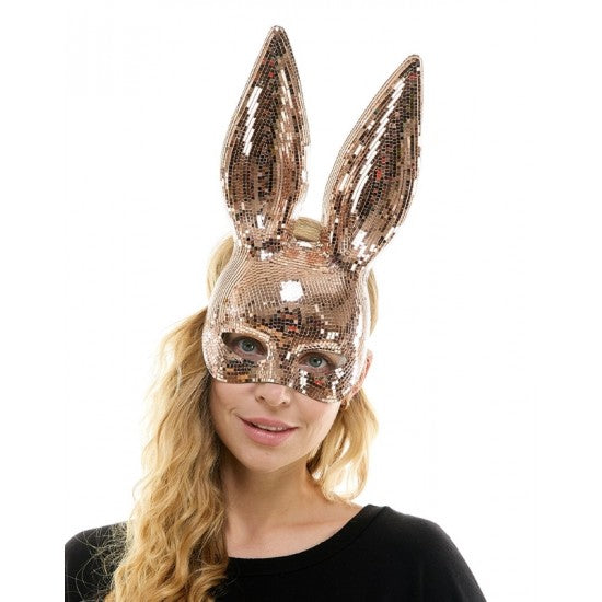 Mirror Disco Ball Bunny Mask